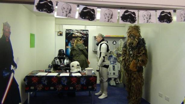 That time when the paperwork needs doing - Even the Darkside has to engage in the odd bit of admin from time to time ;)