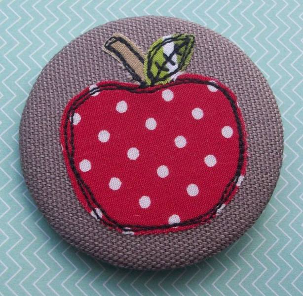 An apple for the teacher - A really simple idea but a lovely gift whether it's in badge, keyring, fridge magnet etc form :)